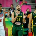 Lietuvos krepšinio rinktinė prieš olimpiadą stovyklaus Argentinoje arba Brazilijoje