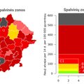 В Литве уже 15 "черных" муниципалитетов, "желтых" осталось только три