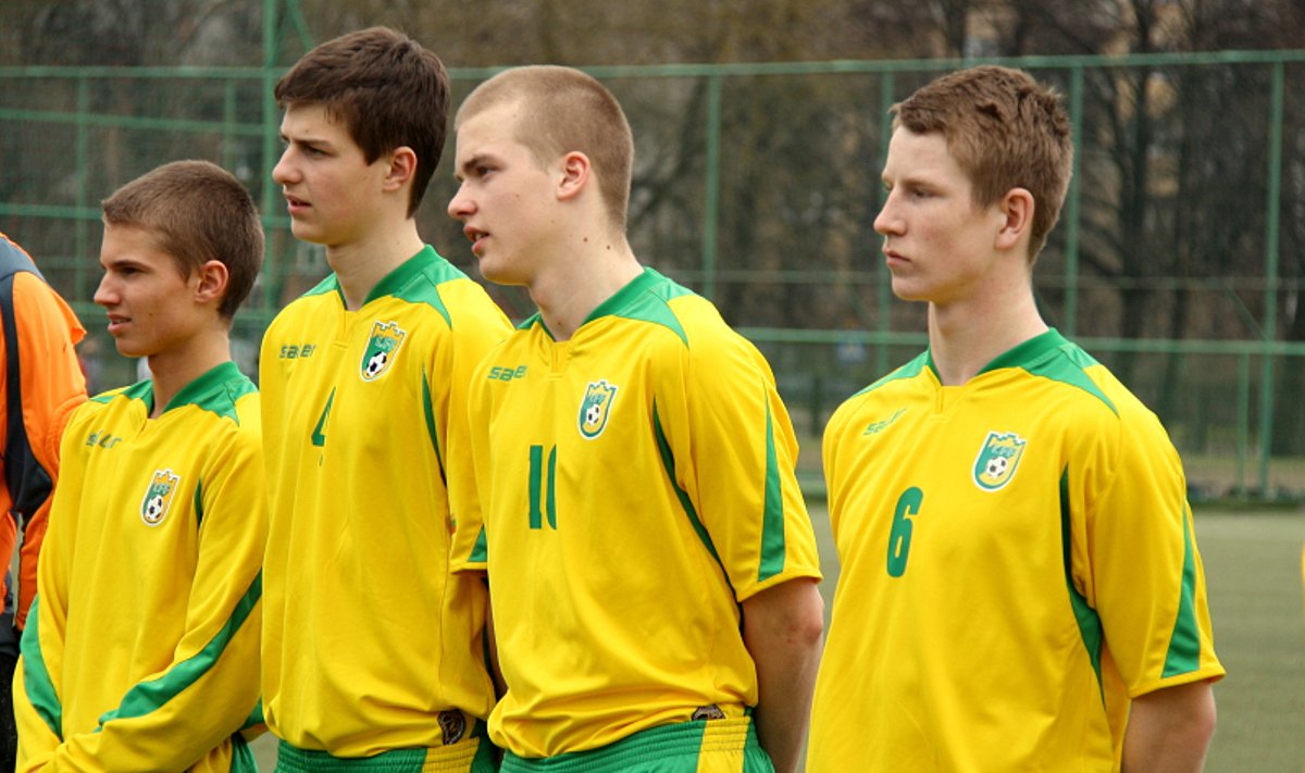 Lietuvos jaunių (U-18) rinktinės futbolininkai