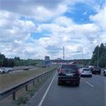 В Вильнюсе из-за ДТП полностью заблокирован выезд в сторону Каунаса