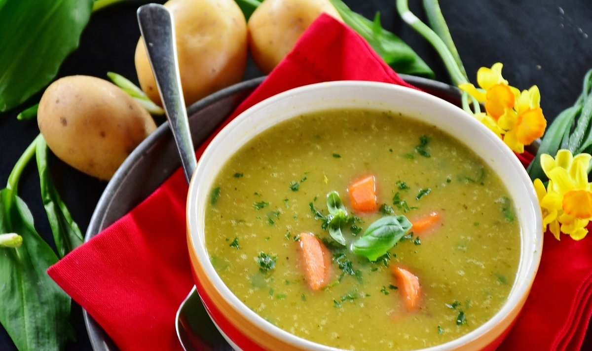 Rudens daržovių sriuba