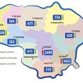 Vagysčių žemėlapis: kuriame Lietuvos mieste gyventi neramiausia?