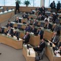 47 Seimo nariai siūlo kitą savaitę svarstyti kodekso pataisas dėl teisinio imuniteto