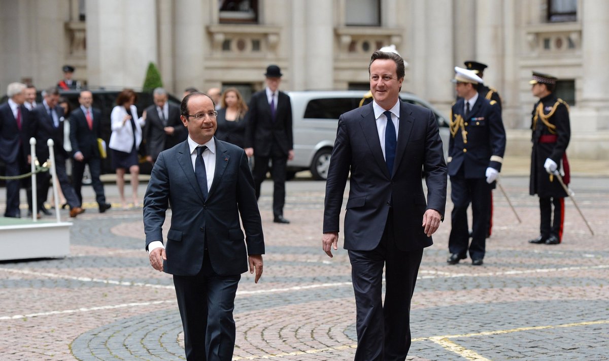 Francois Hollande'as, Davidas Cameronas