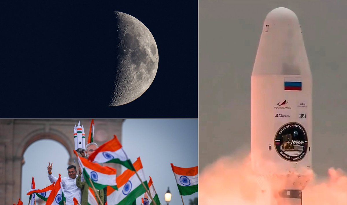 Naujas "kosmoso lenktynes" Rusija pralaimėjo Indijai