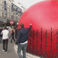 Naujausia raudonojo kamuolio sustojimo vieta - Paryžius