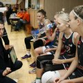 Lietuvos moterų krepšinio lygos rungtynės: „Kibirkštis“ - „Sūduva“