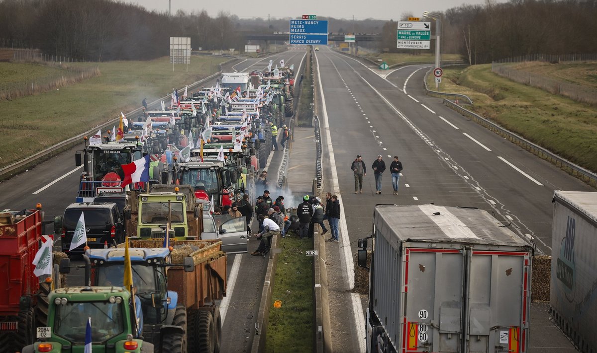 Prancūzijos ūkininkų protestai