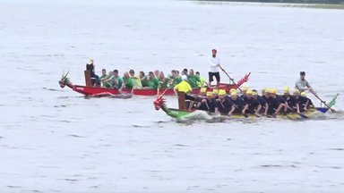 В Висагинасе пройдут гонки на лодках-драконах