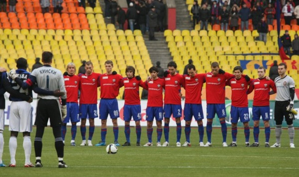 CSKA komanda grumsis su "Anorthosis" klubu