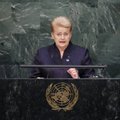 D. Grybauskaitė: diplomatinės kalbos Kremlius nesupranta