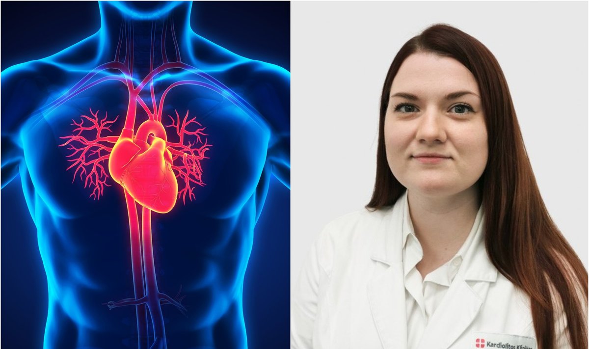 Gydytoja Agnė Mažutavičiūtė papaskojo apie širdies nepakamumo priežastis ir simptomus.
