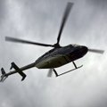 Kariuomenės sraigtasparnis praėjusią naktį ieškojo dingusio žmogaus