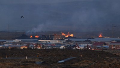 Ugnikalnio išsiveržimas Islandijoje