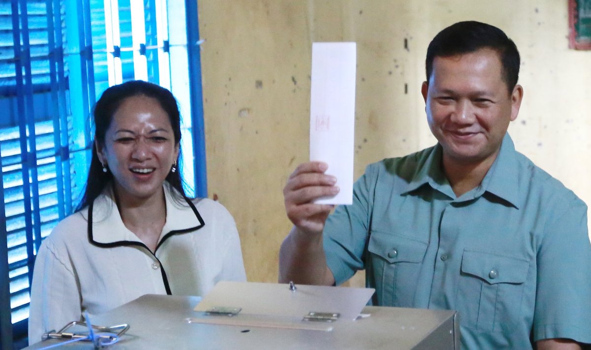 Rinkimai Kombodžoje
