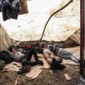 Graikijoje nuo neramumų ir kilusio gaisro smarkiai nukentėjo migrantų stovykla