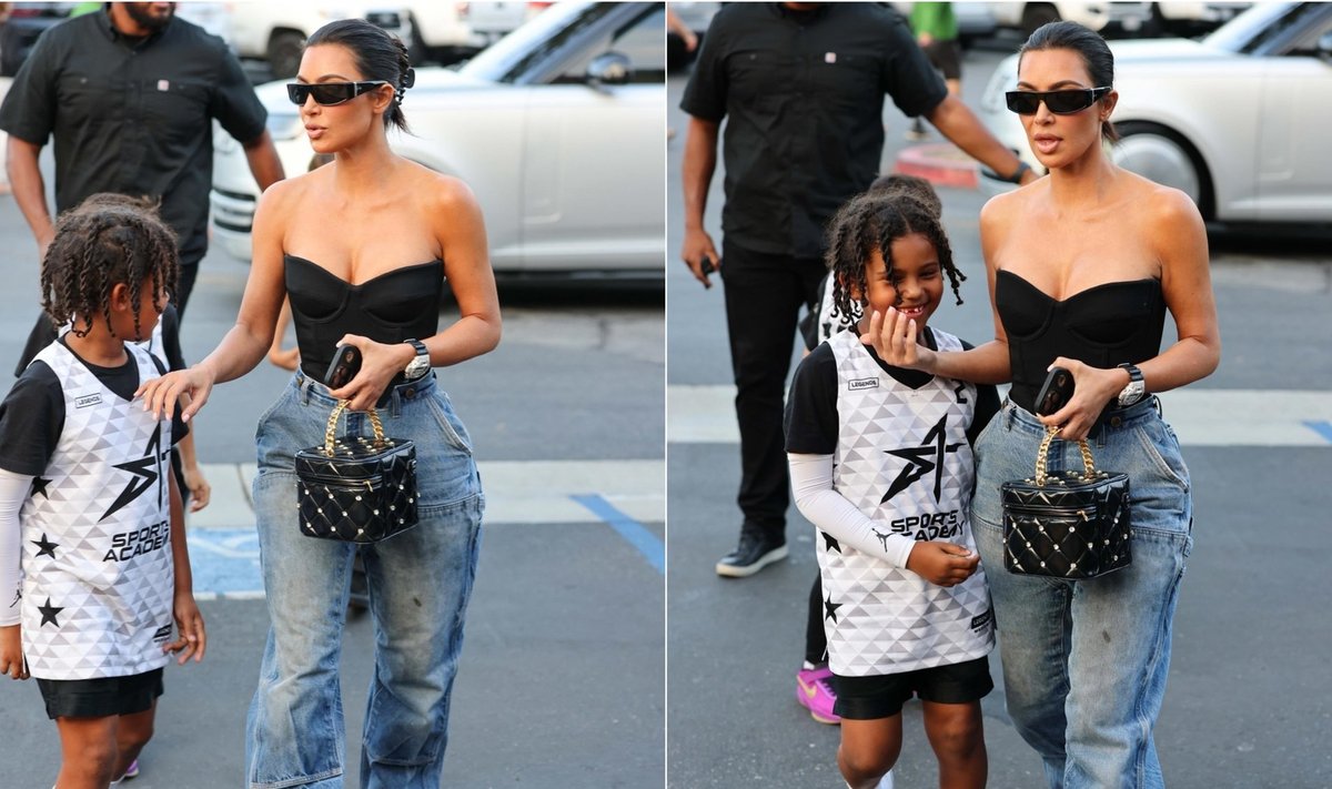Kim Kardashian su sūnumi
