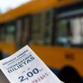 Vilniuje nebebus galima įsigyti popierinių bilietų