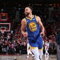 Istorinis dominavimas: Portlande triumfavę „Warriors“ – penktame NBA finale iš eilės
