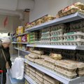 Rusijoje – kiaušinių krizė: užfiksuota, kaip prie turgelių driekiasi eilės
