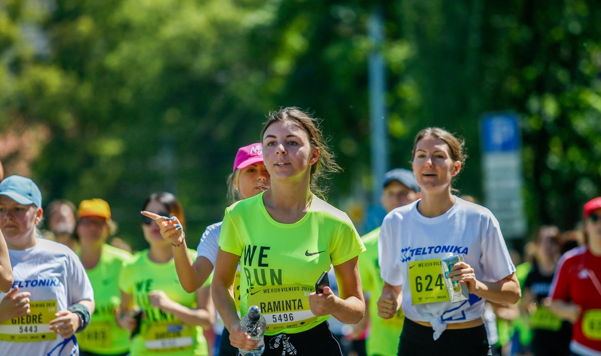 "We run Vilnius 2018" bėgimas