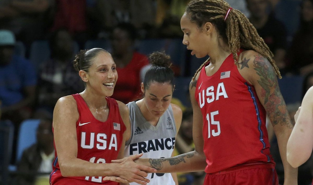 Diana Taurasi ir Brittney Griner