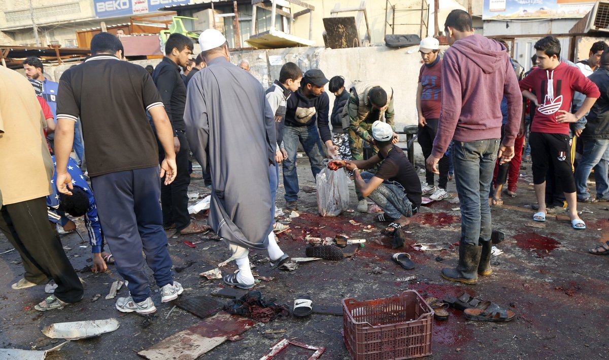 Irako sostinėje Bagdade įvykdyti sprogdinimai