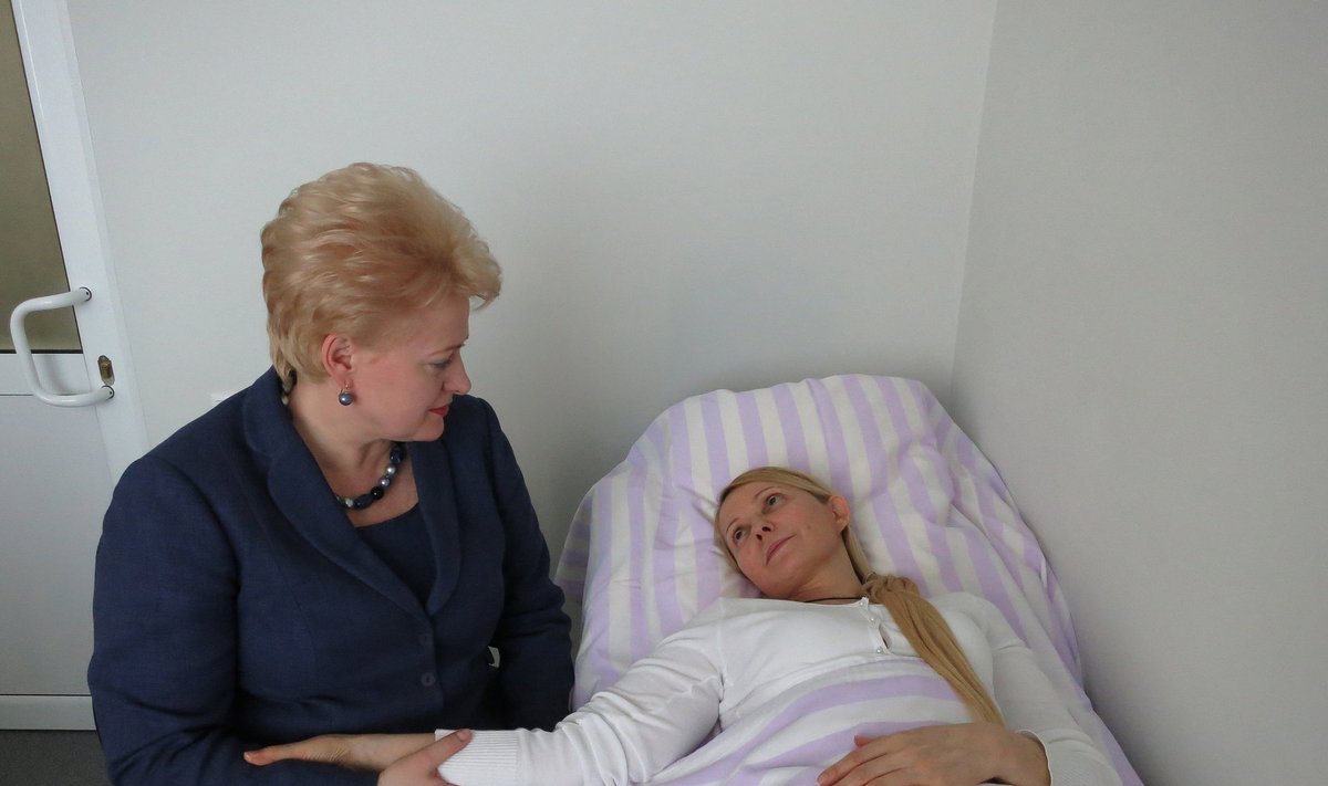 Dalia Grybauskaitė aplankė Juliją Tymošenko