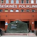Darbą atnaujina Šeškinės poliklinika Vilniuje