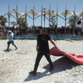 Čilėje protestuotojai degino nelegalių migrantų palapines