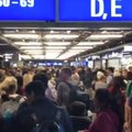 Evakuotas Frankfurto oro uosto terminalas: skelbta apie pro saugumo patikrą prasmukusį asmenį