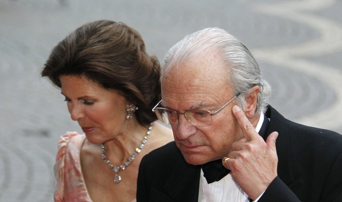 Švedijos karaliai - Carlas XVI Gustafas ir Silvia 