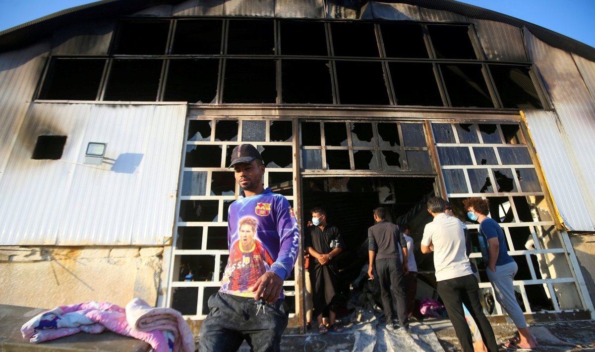 Per gaisrą Irako ligoninėje žuvo 52 žmonės