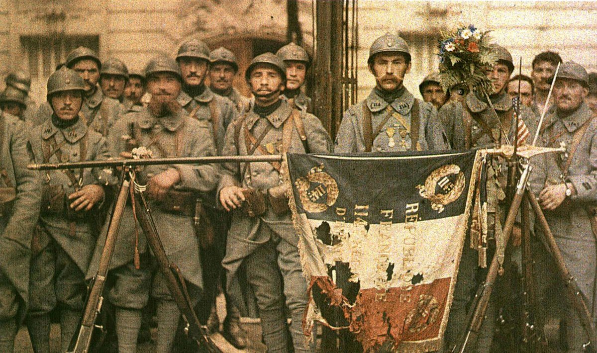 Prancūzijos kariai, 1917