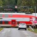 Вниманию водителей в Вильнюсе: ограничено движение через железнодорожные переезды