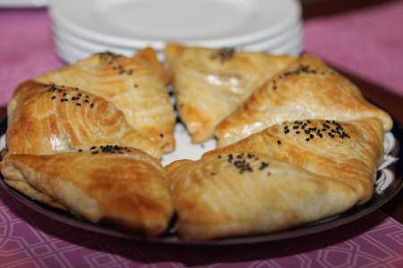 Uzbekiški pyragėliai su mėsa
