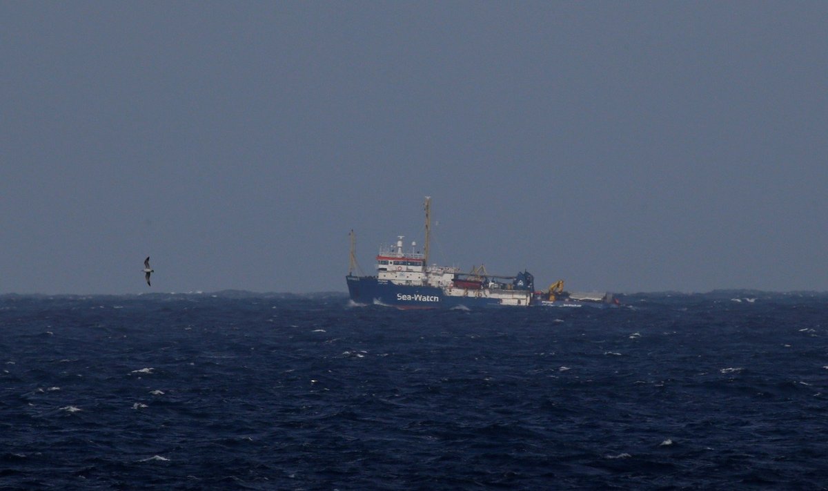 Migrantus gelbėjantis laivas „Sea-Watch“