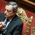Trys valdančios Italijos partijos atsisako paremti Draghį
