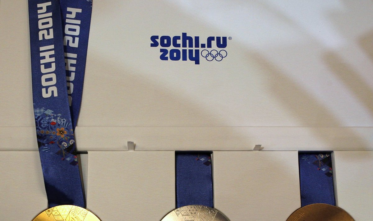 Pristatyti 2014 metų Sočio žiemos olimpinių žaidynių medaliai