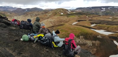 DofE dalyvių žygis Islandijoje