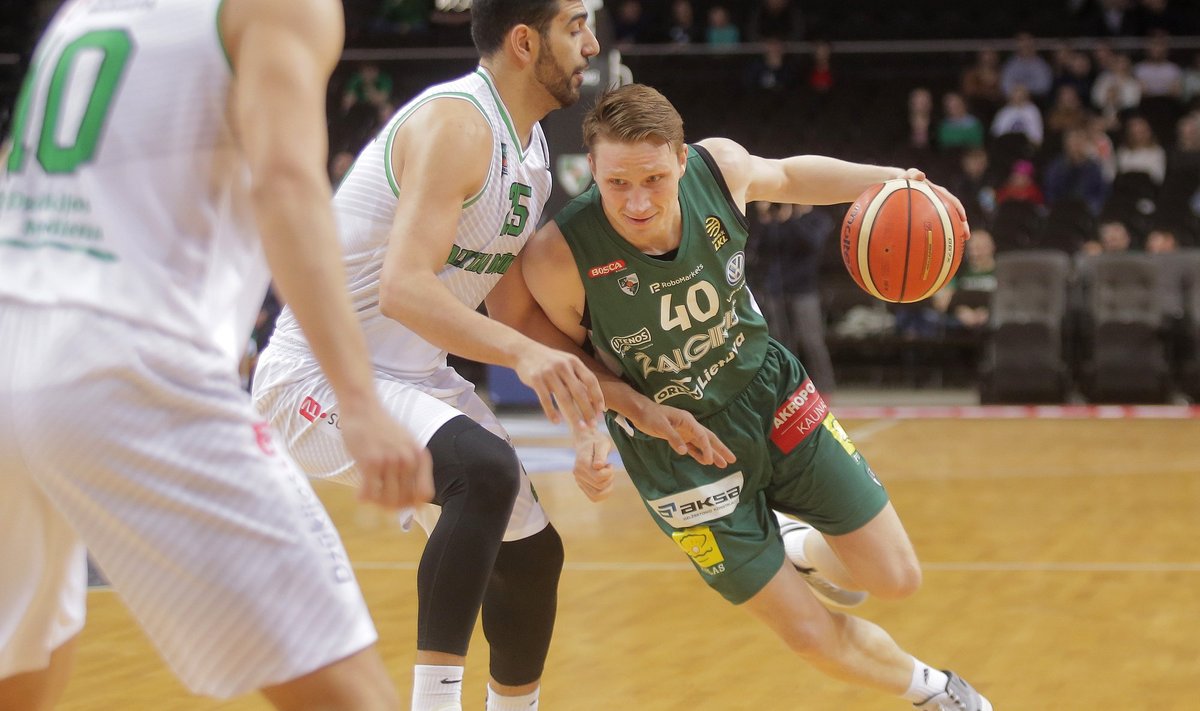 LKL. Kauno "Žalgiris" - Alytaus "Dzūkija"