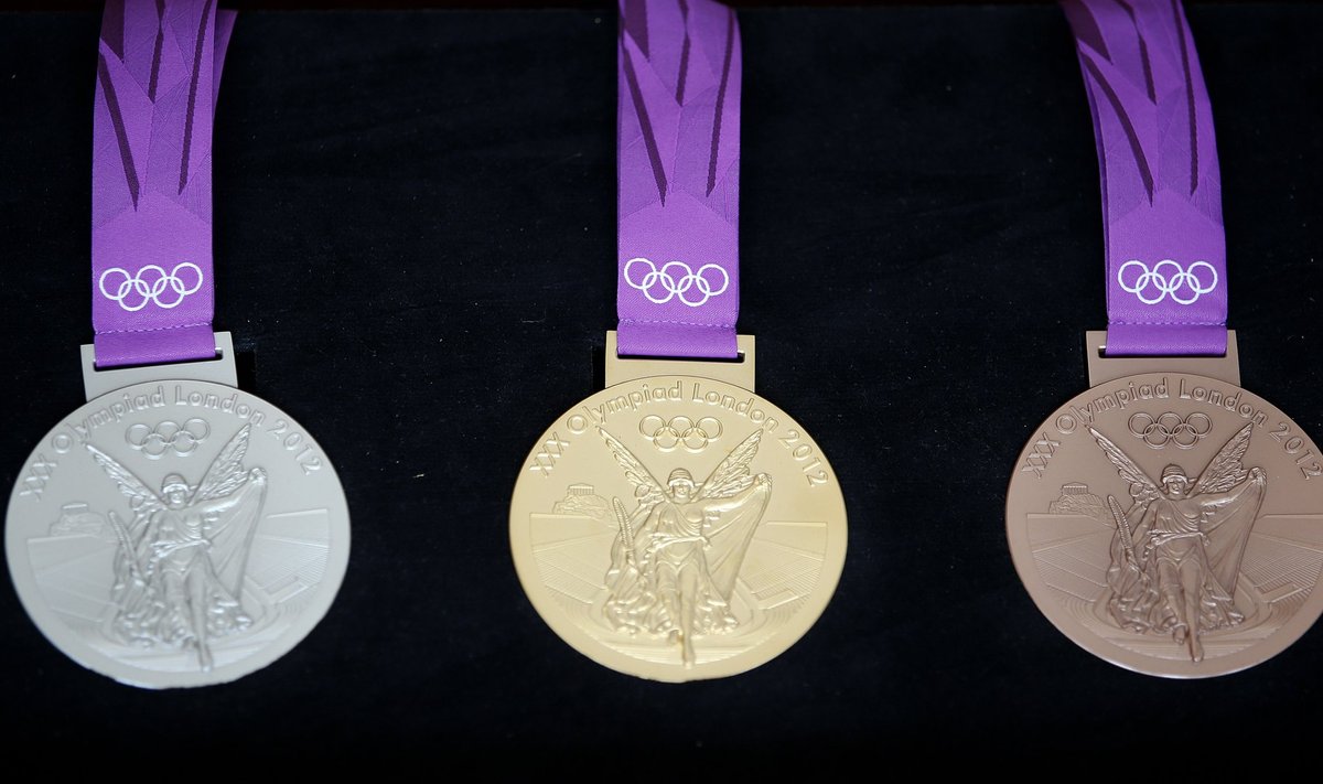 Londono žaidynių medaliai
