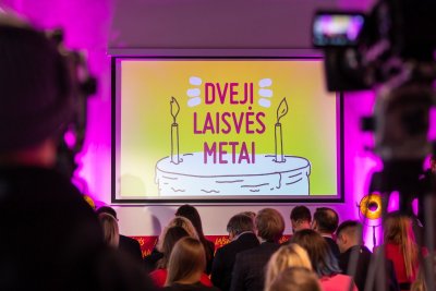 Laisvės partijos spaudos konferencija „Dveji Laisvės metai: ką nuveikėme ir ką darysime toliau?“