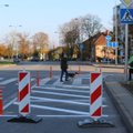 Internautai šaipėsi iš naujo Klaipėdos gatvių ženklinimo