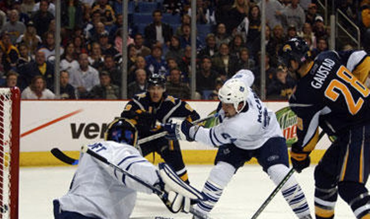 Toronto "Maple Leafs" ir Bafalo "Sabres" ledo ritulininkų kova