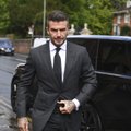 Dėl dažnos vairuotojų klaidos Davidui Beckhamui atimta teisė vairuoti