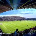 Futbolo klubas nusprendė statyti ekologišką stadioną iš medienos