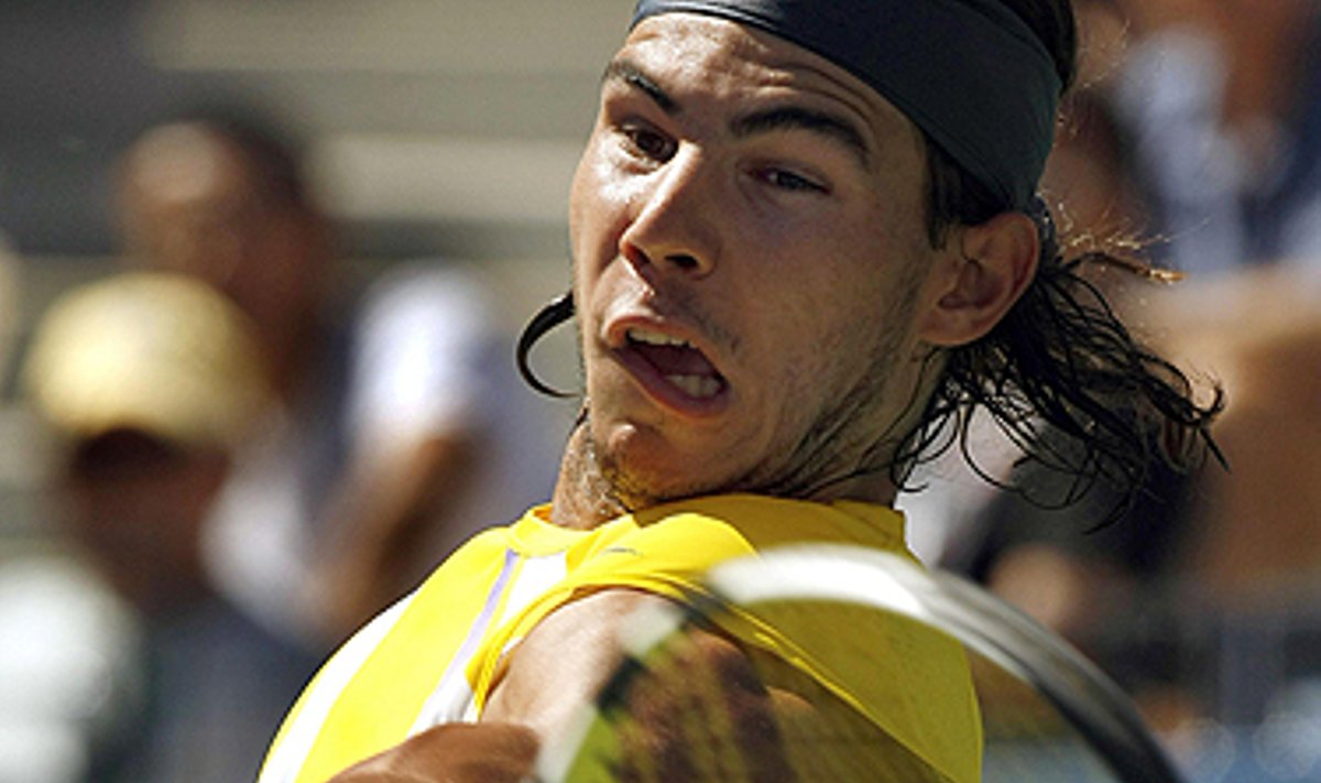 Antroji raketė ispanas Rafaelis Nadalas Atvirajame Teniso Čempionate Niujorke.