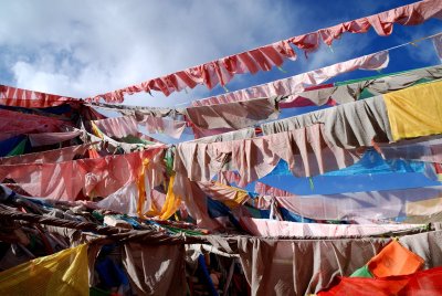 Maldos vėliavėlės, paplitusios Himalajuose, būdingos Tibeto budistams