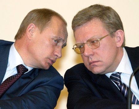 Vladimiras Putinas ir Aleksejus Kudrinas